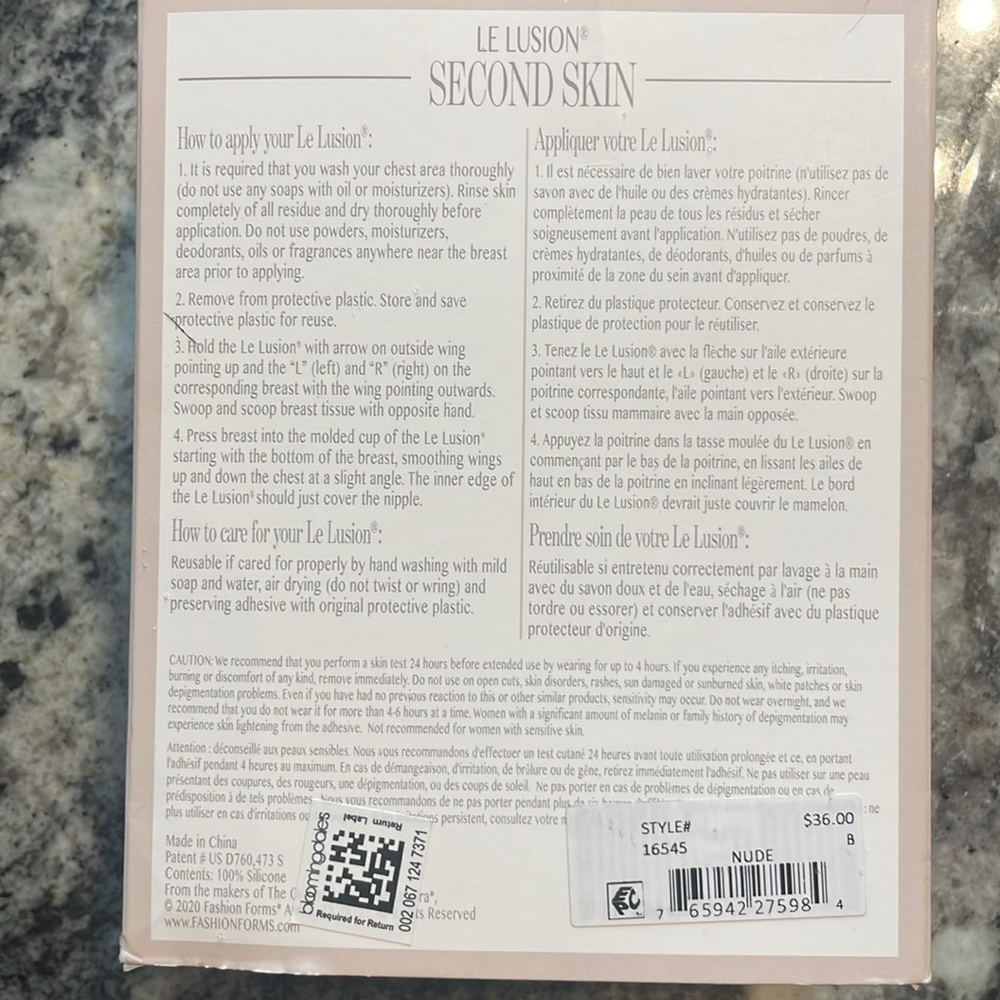 Fashion Forms Second Skin Backless Strapless Plun… - image 4